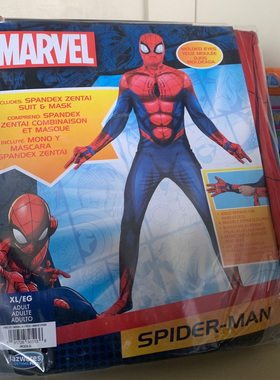 外贸出口动漫COSPLAY演出服漫威蜘蛛侠DEADPOOL辛普森成人衣服