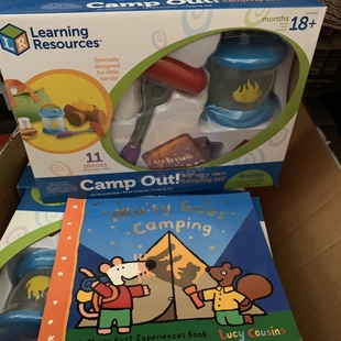 Resources露營套裝 帳篷燈兒童過家家玩具禮物 美國Learning 特價