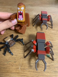 我的世界周边积木蜘蛛人偶公仔ROBLOX大蜘蛛玩偶儿童宝宝玩具