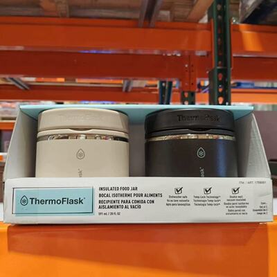 Costco开市客代购 Thermoflask家用304不锈钢食物保温罐饭盒591ml