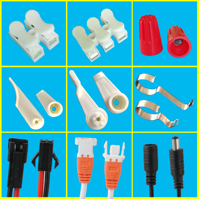 快接端子弹簧式接线压线帽按压式