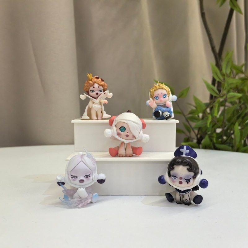 sp系列改娃萌粒二创摆件潮玩盲盒玩具公仔手办礼物手机链挂饰挂件