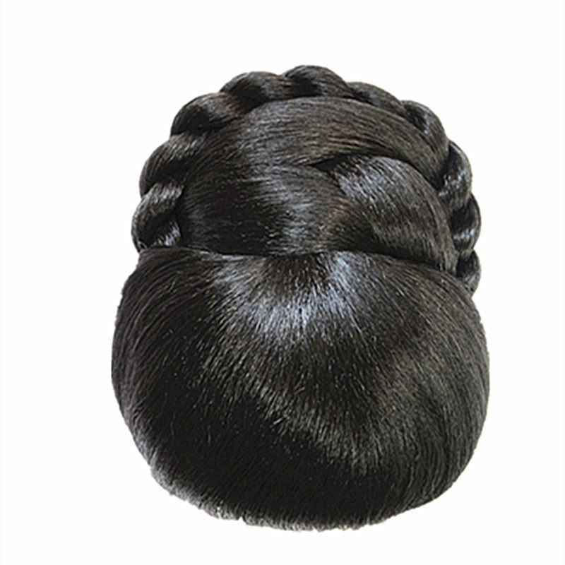 大号旗袍发髻黑色古装造型舞台戏剧汉服影楼民族风复古民国新娘