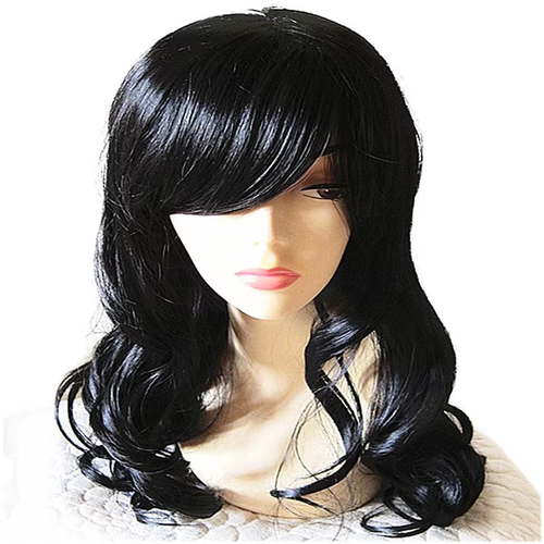 长波浪卷发假发套高温丝易梳理