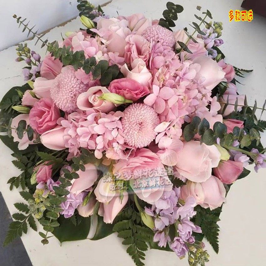 餐桌花商务会议签到台花圆形桌花鲜花宴会花签约仪式台花同城鲜花
