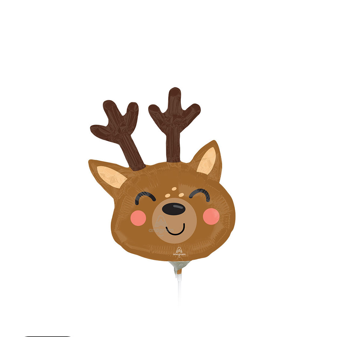 小号圣小鹿可放波波球里铝膜气球圣诞节装饰布置小红书进口