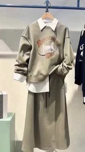 2件套 正品 m剪吊牌 套装 不含内搭 全新柚丁卫衣卫裙