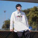 BKM09-P88抖音直播宽松套头圆领宽松刺绣毛衣针织衫毛线衫，男装针织衫/毛衣，电商B327