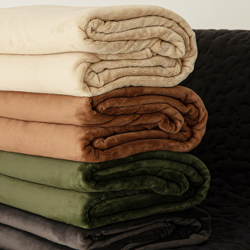 加厚260g全消光牛奶绒床单单品秋冬保暖云芙绒纯色珊瑚绒床笠单件