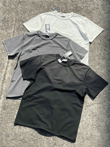 askyurself基础做旧高街短袖T恤