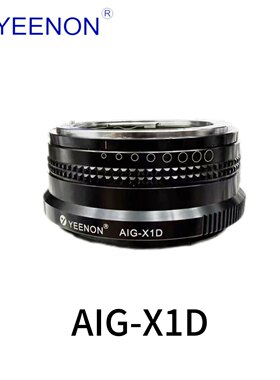 YEENON NIKON AIG 安装镜头到 HASSELBLAD X1D 相机 AIG - X1D