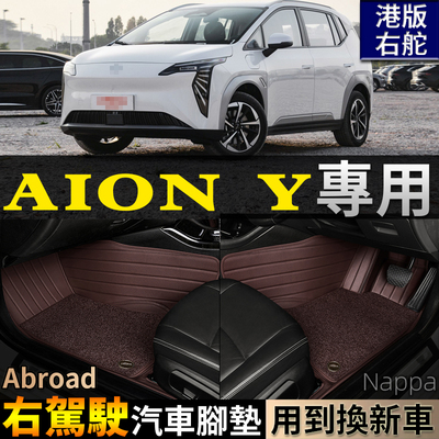 AIONYPlus右驾驶全包围汽车脚垫