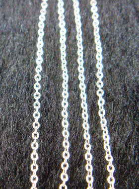 925银项链女纯银链子O字链