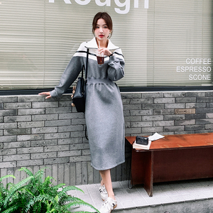 已出货226-A550-P135  2024春季中长款卫连衣裙女  188图片