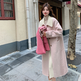 现货（单面呢）226-A568-P1952024冬韩版毛呢外套控298，女装毛呢外套，惟卡贝娜