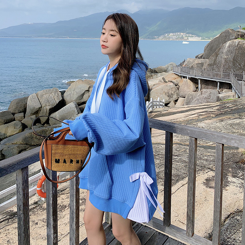 现货226-A31-P1052023秋季中长款卫衣控价158，女装卫衣/绒衫，惟卡贝娜