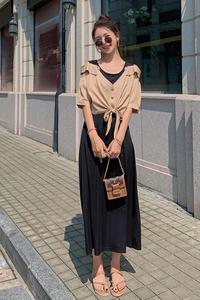 现货226-L97-P115  2022夏季新款连衣裙女  控价168图片