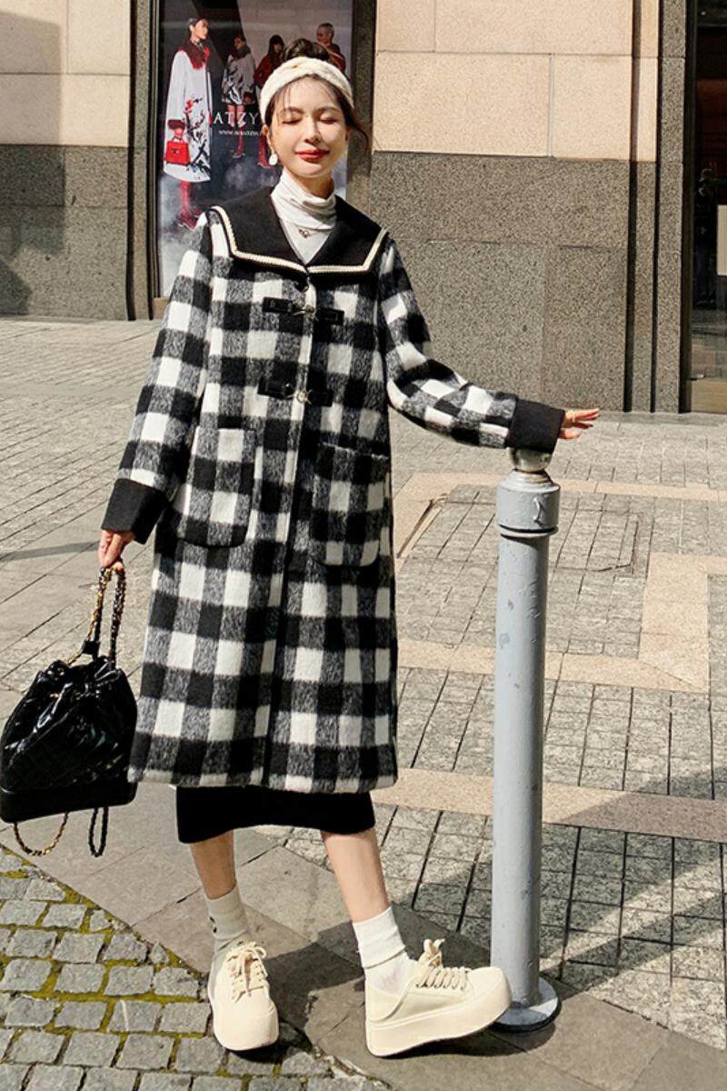 已出货226-A221-P1852023冬季韩版毛呢外套女268,女装毛呢外套,惟卡贝娜