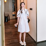 已出货226-A508-P11522024夏季新款中长款连衣裙女168，女装连衣裙，惟卡贝娜