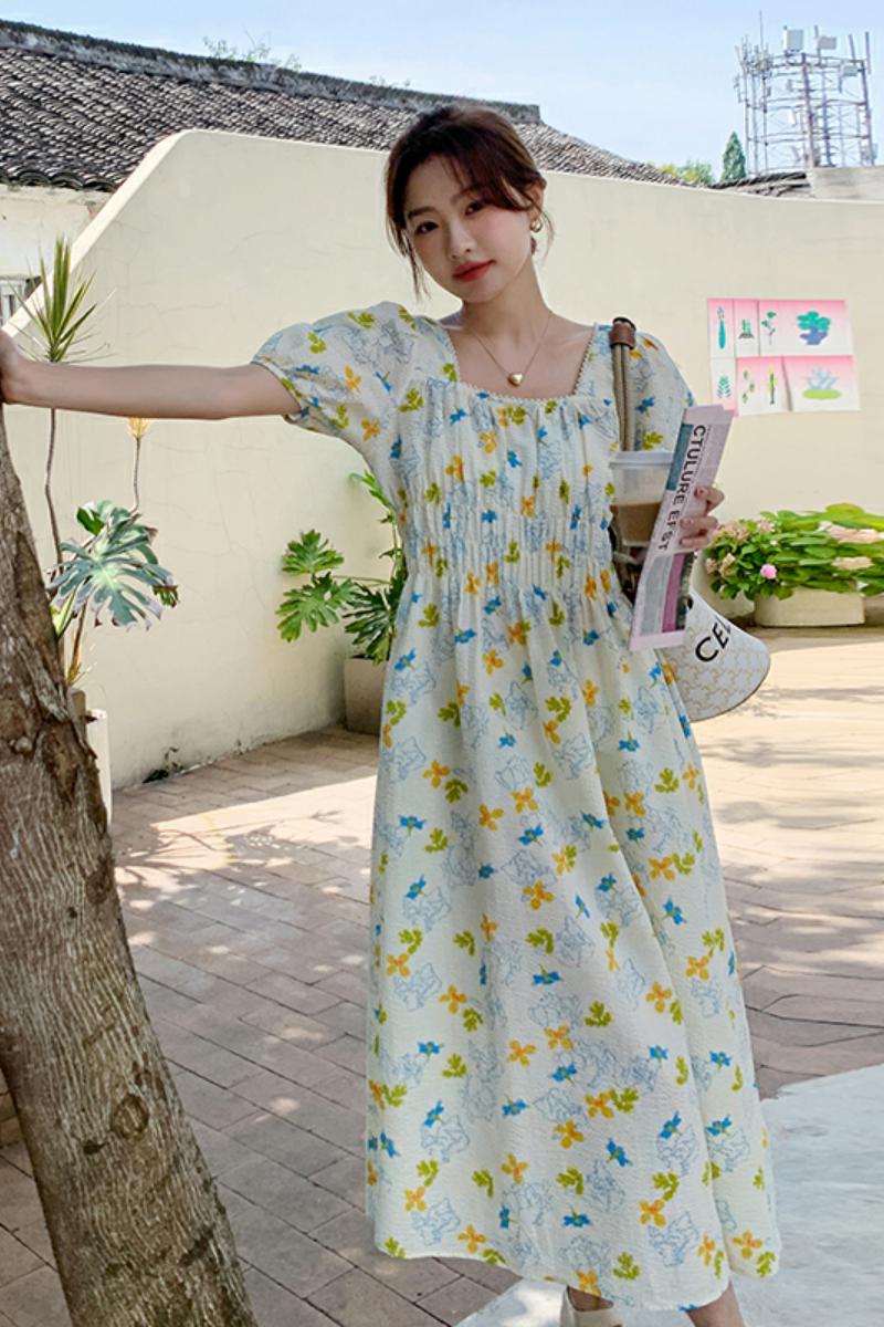 已出货226-A379-P1152024夏季新款拼接连衣裙女168,女装连衣裙,惟卡贝娜