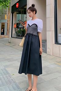 现货226-L93-P115 2022夏季新连衣裙女  控价168图片