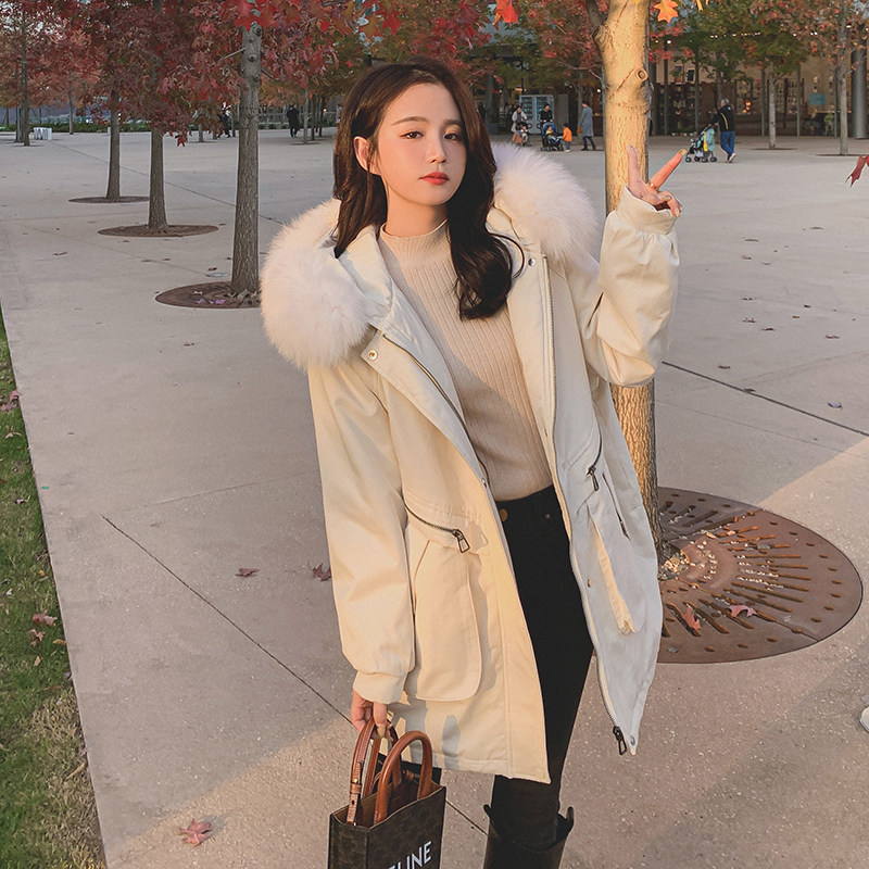 226-A190-P195  2022冬季新款兔绒内胆派克服外套 控278图片