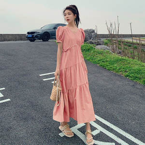 已出货226-A73-P115 2024夏季新款中长款连衣裙女 168图片