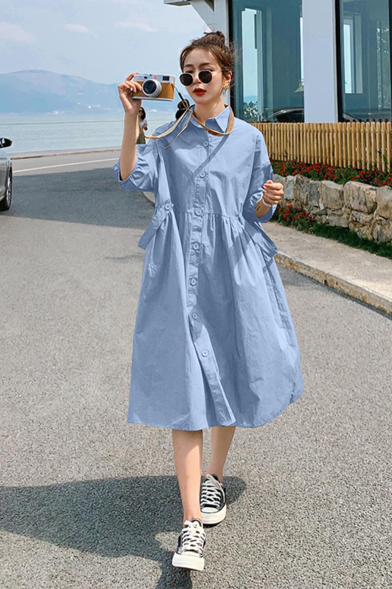 现货226-L50-P1052022夏季新连衣裙女控价158,女装连衣裙,惟卡贝娜