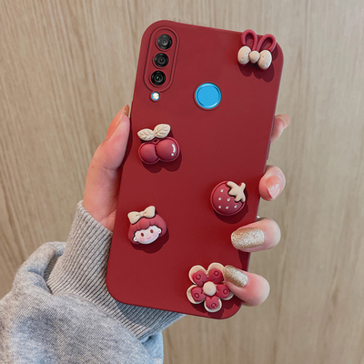 华为nova4e硅胶可爱超萌手机壳女
