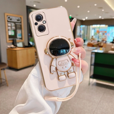 oppoA96硅胶软宇航员支架手机壳