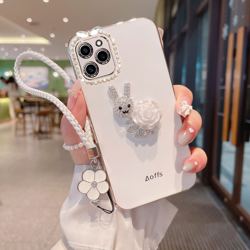 适用荣耀60se可爱超萌手机壳女款