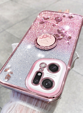 适用OPPOPFFM10手机壳OPPOfindX5保护硅胶套findX55G超薄findX5pro带支架PFEM10手机套PFFM20男女fimdx5软壳