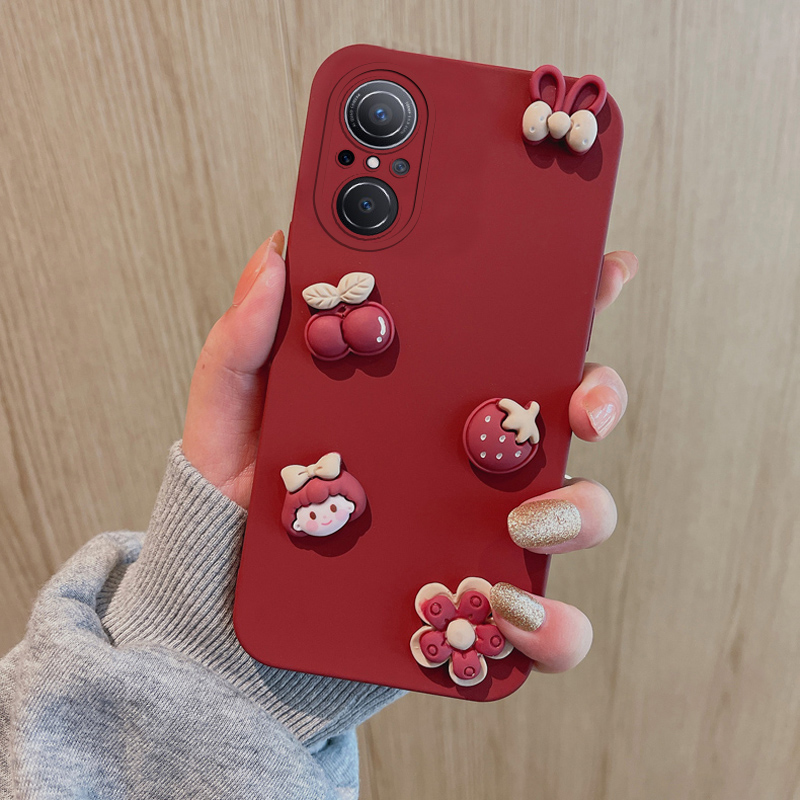 适用华为nova9se硅胶可爱手机壳