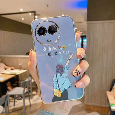 realme真我v50硅胶可爱手机壳女