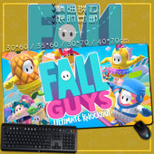 糖豆人终极淘汰赛 桌垫 键盘垫 Fall Guys动漫游戏周边超大鼠标垫