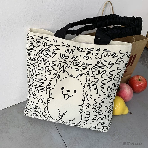 Оригинальный небольшой дизайнерский шоппер с молнией подходит для мужчин и женщин, льняная сумка