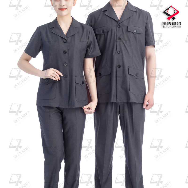 法夏装短袖审判服制服