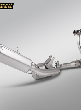 适用于张雪500RR全段排气管 单摇臂双通道阀门盒子前段排气管尾段