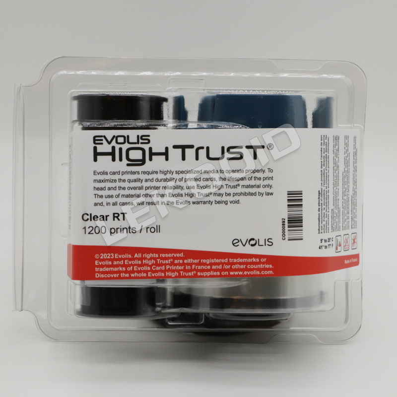 EVOLIS Agilia证卡打印机彩色带RT4F101C100覆膜带RTCL100NAAA