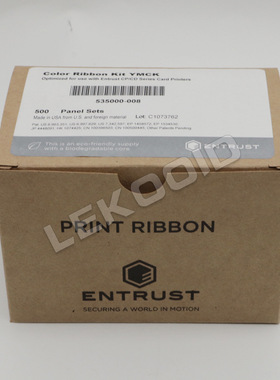 Entrust 德卡datacard cd800/cp80系列彩色带535000-008原装500印