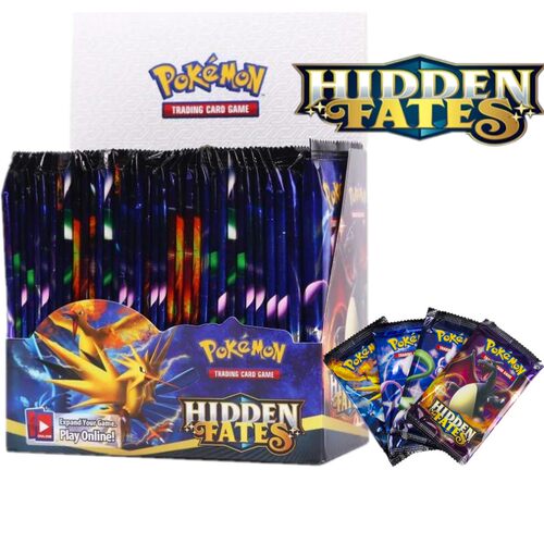 神奇宝贝卡片盲盒pokemon cards宠物小精灵Hidden Fates宝可梦卡