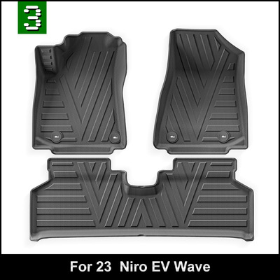 适用于23款起亚极睿Kia Niro EV Wave汽车脚垫全环保耐脏TPE脚垫