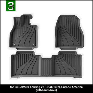 适用于23款斯巴鲁Solterra Touring22-24款BZ4X全TPE脚垫专用