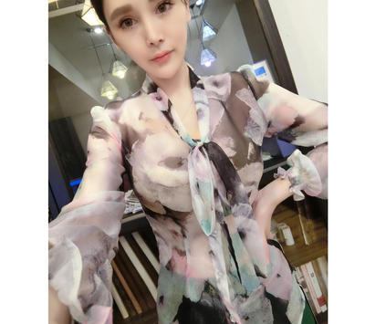 蚕丝春夏收腰款修身显瘦