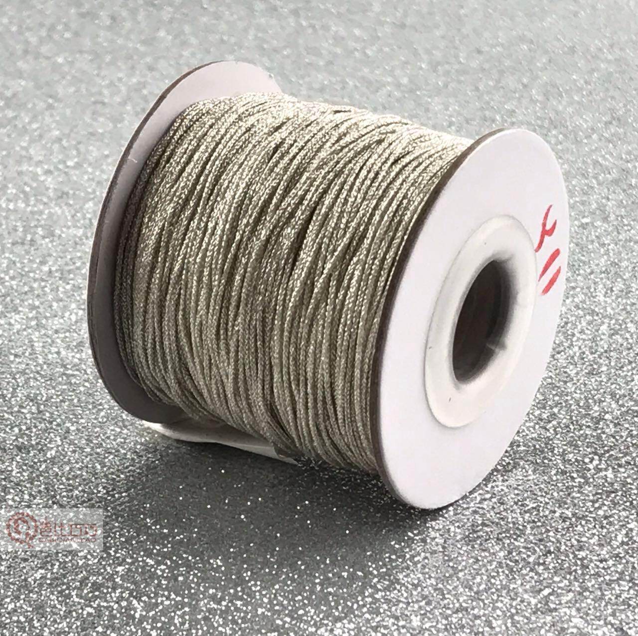 X1 NO. 72 GOLD AND SILVER WIRE A JADE WIRE GOLD AND SILVER 0.8 1MDIY HAND-BRAIDED ROPE MATERIAL WRAPPING LINE LITERARY HAND ROPE LINE