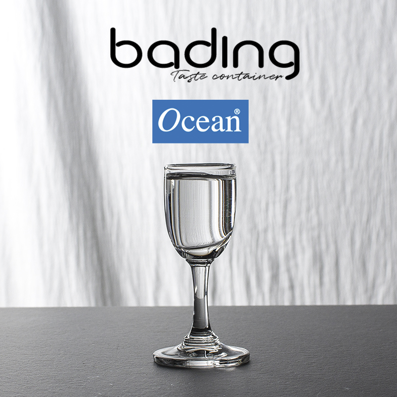 ocean经典烈酒高脚杯六钱铅玻璃