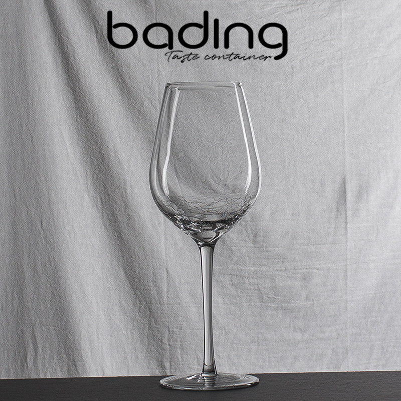 华富冰裂纹无铅玻璃高脚杯/香槟杯/红酒杯/波尔多葡萄酒杯/鸡尾酒