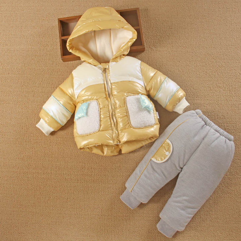 5三8个月男宝宝秋冬装分体款婴幼儿加厚棉衣袄外套装婴儿服外出季