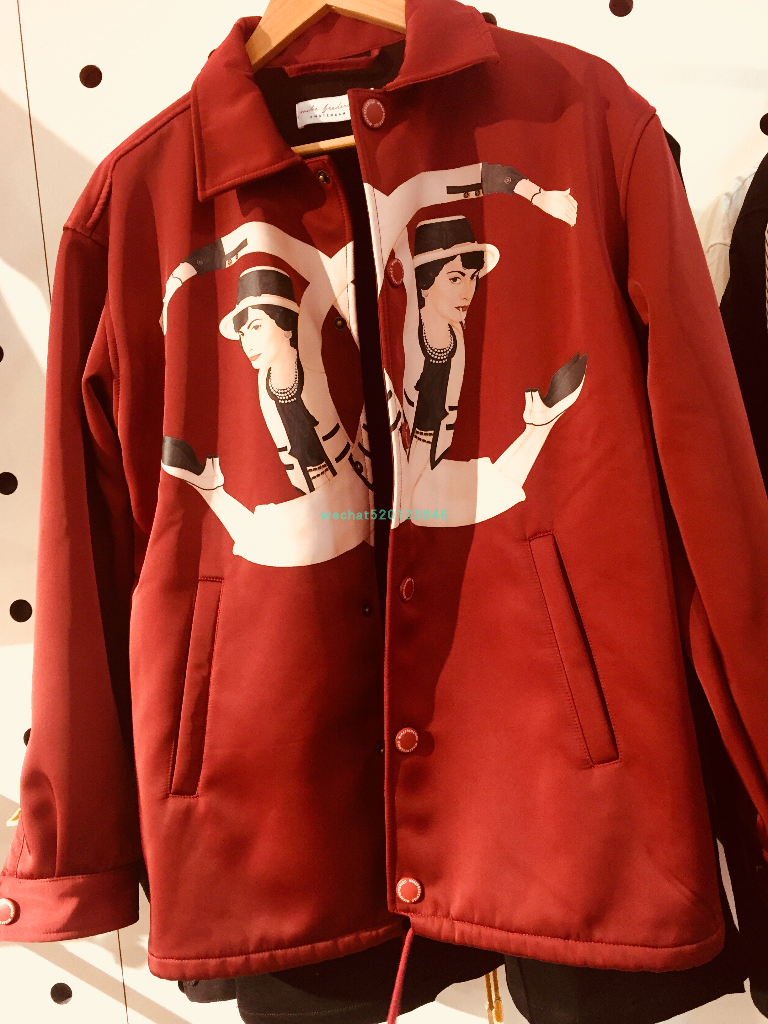 香港代购 mike frederiqo 恶搞大牌 恶搞chan*l外套 老佛爷