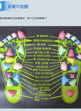 健康之路步道脚垫脚底按摩走毯器